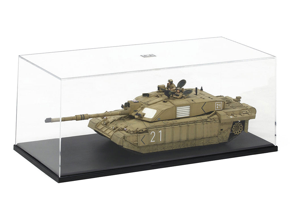 Tamiya Tools & Accessories - Display Case F - 35cm x 16cm x 14cm (Larger 1/35 Tanks) - 73007