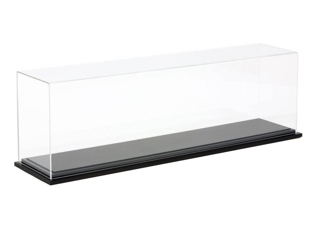 Tamiya Tools & Accessories - Display Case with Wooden Base - 82cm x 16cm x 23cm (1/350 Ships) - 73019