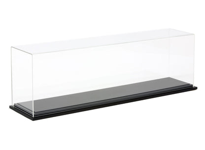 Tamiya Tools & Accessories - Display Case with Wooden Base - 82cm x 16cm x 23cm (1/350 Ships) - 73019