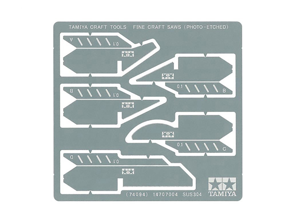 Tamiya Tools & Accessories - Photo Etched Craft Saw - 74094