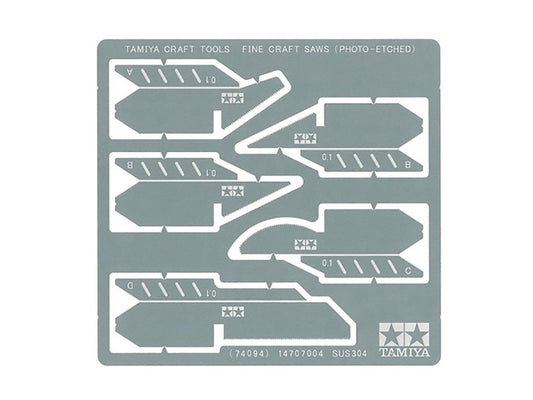 Tamiya Tools & Accessories - Photo Etched Craft Saw - 74094