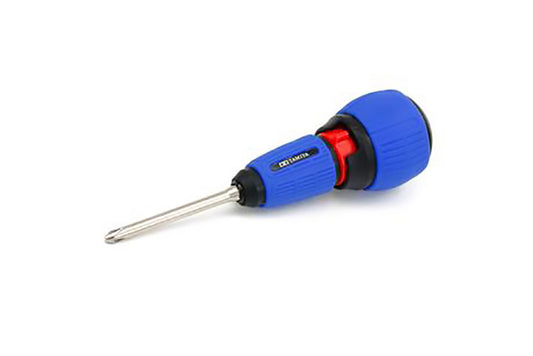 Tamiya Tools & Accessories - Ratcheting Screwdriver Pr W Bit L - 74152