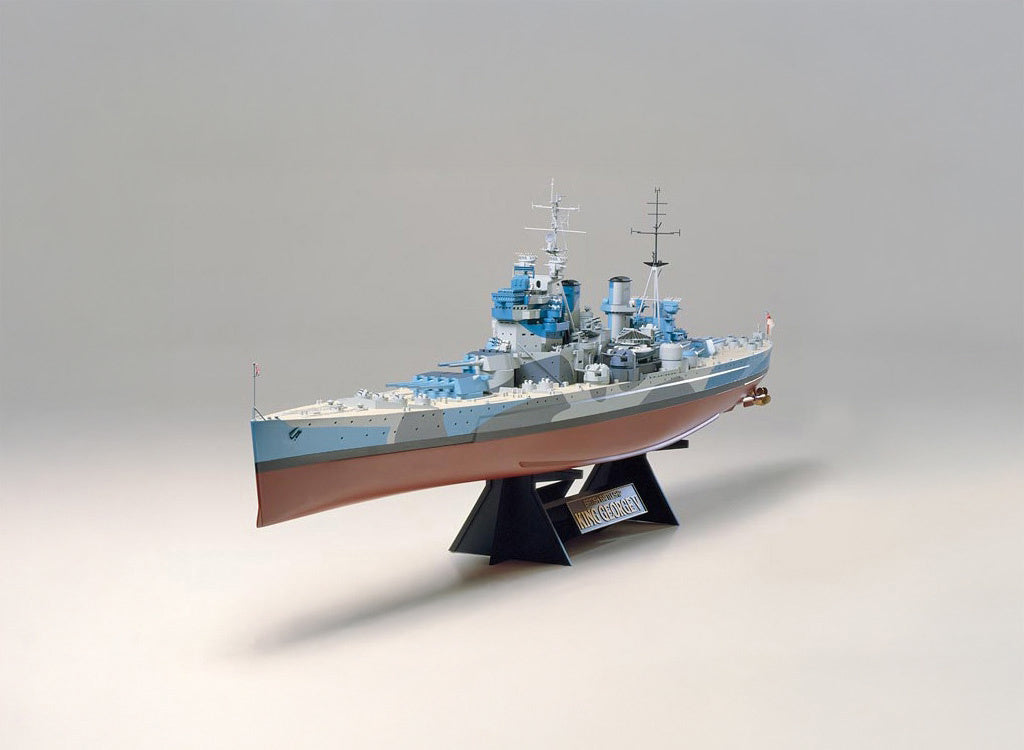 Tamiya 1/350 Ships - 1/350 British King George V Battleship 78010