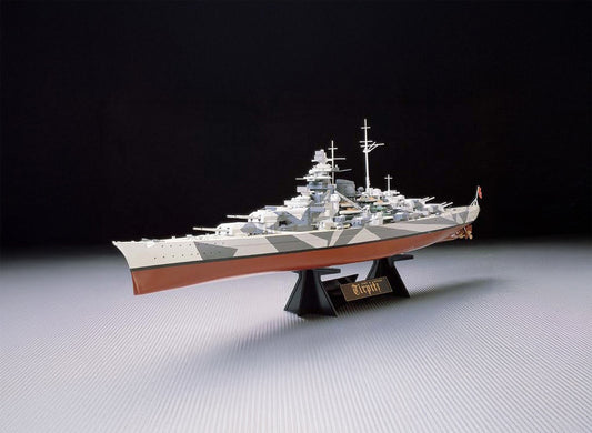 Tamiya 1/350 Ships - Tirpitz Battleship with Stand 78015