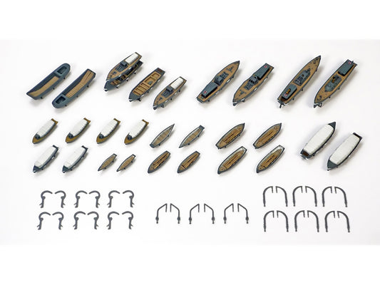 Tamiya 1/350 Ships - 1/350 IJN Utility Boat Set 78026