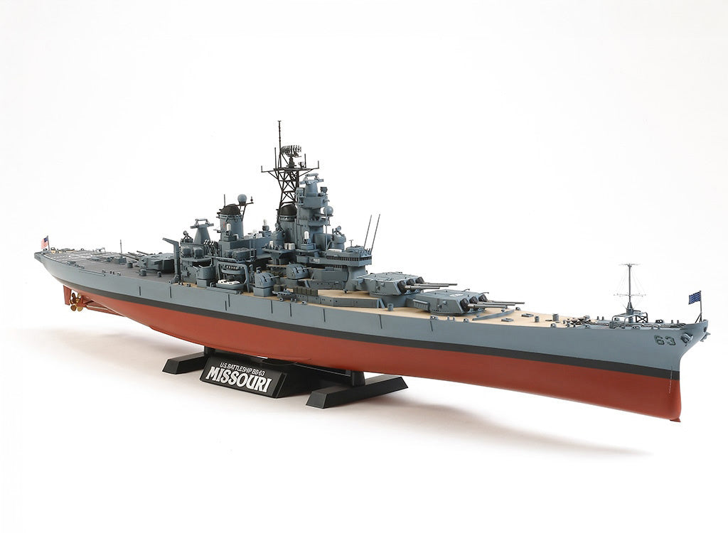 Tamiya 1/350 Ships - 1/350 U.S. Battleship BB-63 Missouri (circa 1991) 78029