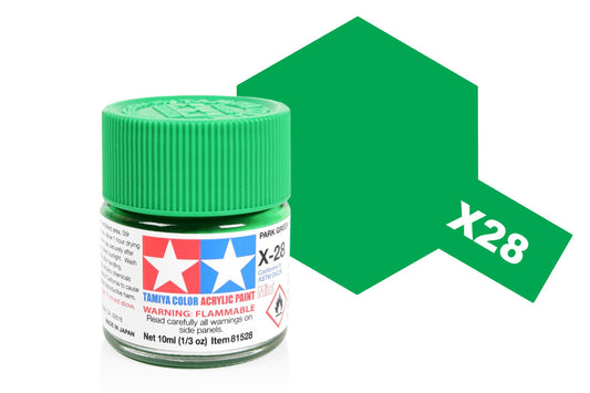 Tamiya - Acrylic Mini X-28 Park Green 10ml