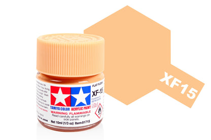 Tamiya - Acrylic Mini XF-15 Flat Flesh 10ml