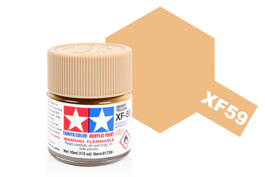 Tamiya - Acrylic Mini XF-59 Desert Yellow 10ml