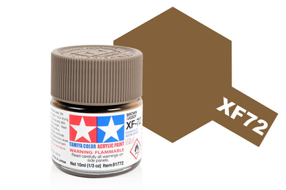 Tamiya - Acrylic Mini XF-72 Brown 10ml