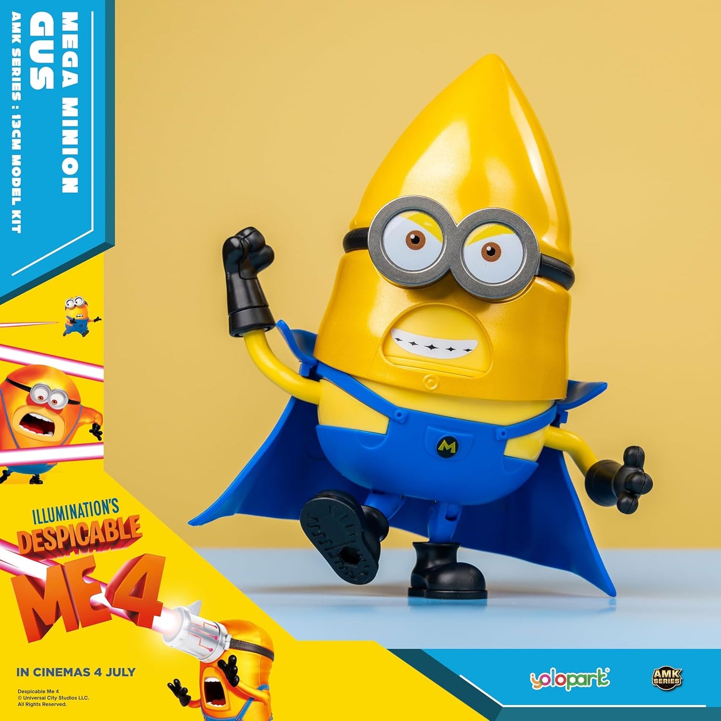 Yolopark - Despicable Me Minion Action Model Kits - SuperGus
