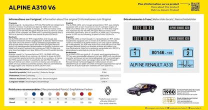 1/43 Heller - Renault Alpine A310 V6