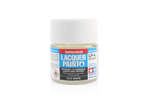 Tamiya LP Paint - LP-4 Flat White - 82104