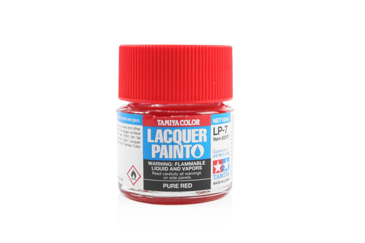 Tamiya LP Paint - LP-7 Pure Red - 82107
