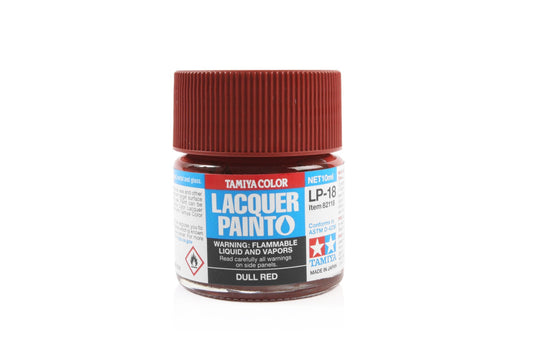 Tamiya LP Paint - LP-18 Dull Red - 82118