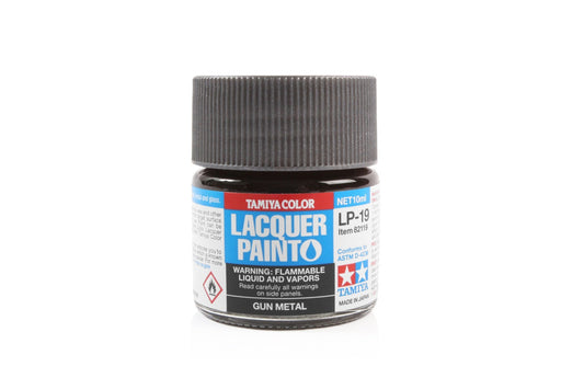 Tamiya LP Paint - LP-19 Gun Metal - 82119