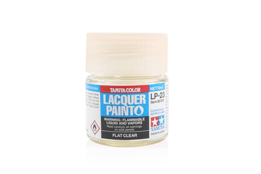Tamiya LP Paint - LP-23 Flat Clear - 82123