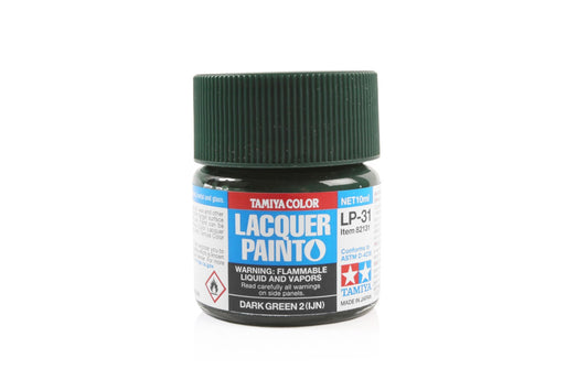 Tamiya LP Paint - LP-31 Dark Green 2 (IJN) - 82131