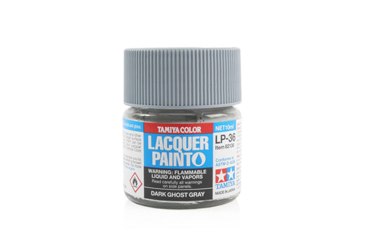 Tamiya LP Paint - LP-36 Dark Ghost Grey - 82136
