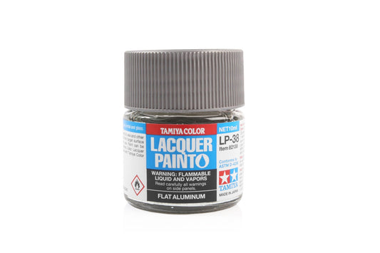 Tamiya LP Paint - LP-38 Flat Aluminium - 82138