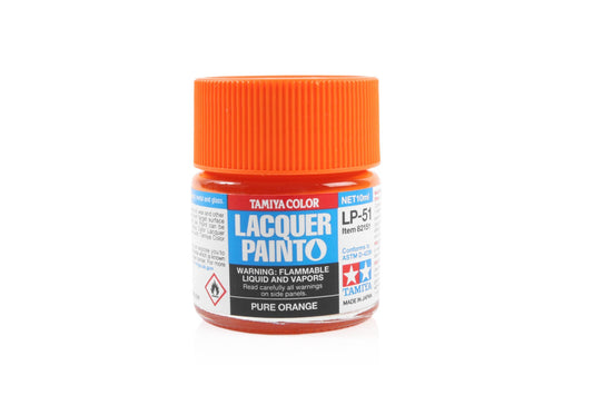 Tamiya LP Paint - LP-51 Pure Orange - 82151