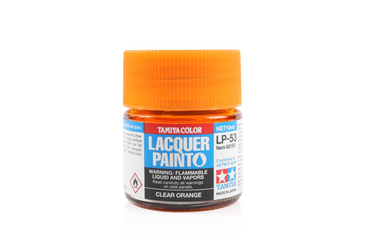 Tamiya LP Paint - LP-53 Clear Orange - 82153
