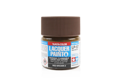 Tamiya LP Paint - LP-57 Red Brown 2 - 82157