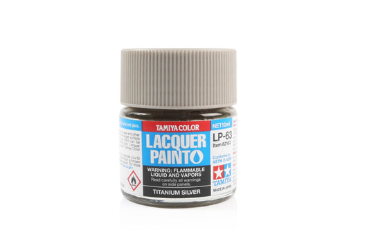 Tamiya LP Paint - LP-63 Titanium Silver - 82163