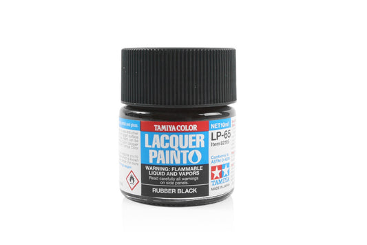 Tamiya LP Paint - LP-65 Rubber Black - 82165