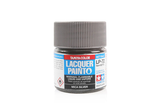 Tamiya LP Paint - LP-72 Mica Silver - 82172