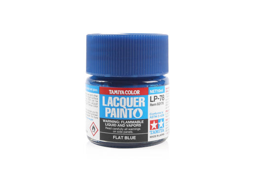 Tamiya LP Paint - LP-78 Flat Blue - 82178