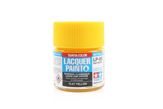 Tamiya LP Paint - LP-80 Flat Yellow - 82180
