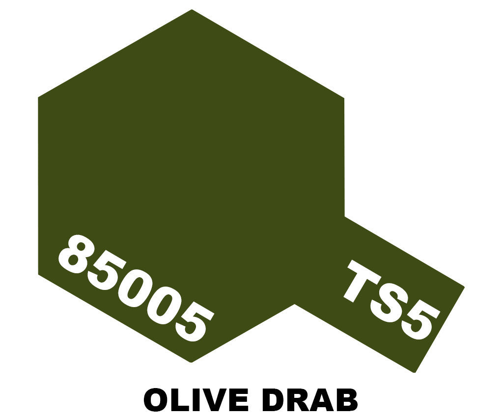 Tamiya TS Sprays - TS-5 Olive Drab - 85005