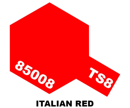 Tamiya TS Sprays - TS-8 Italian Red - 85008