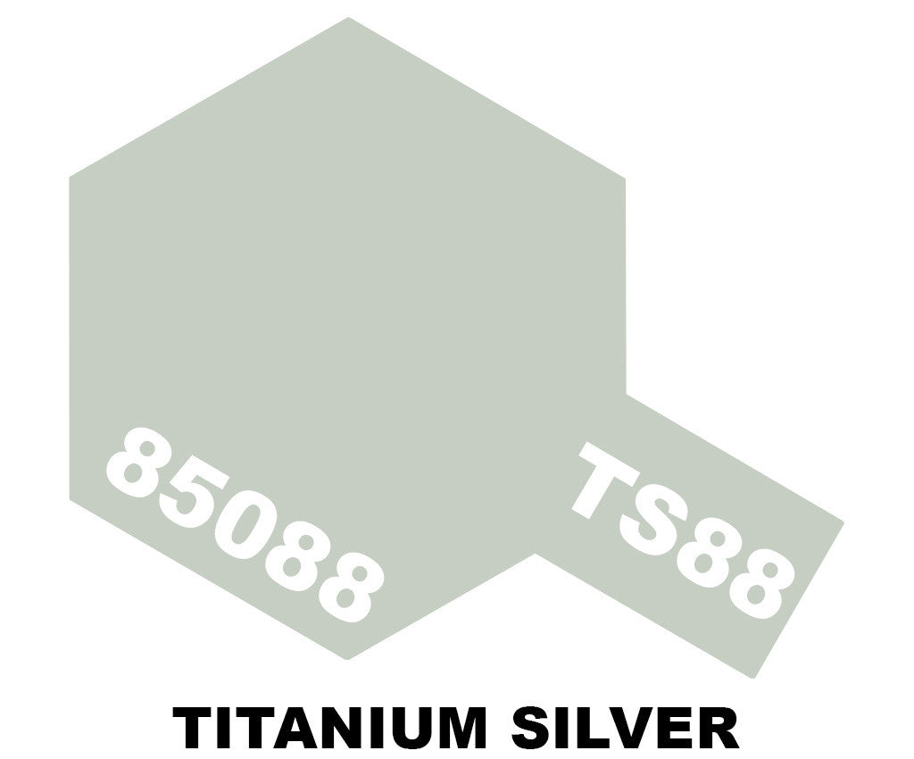 Tamiya TS Sprays - TS-88 Titanium Silver - 85088