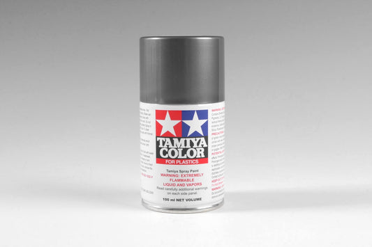 Tamiya TS Sprays - TS-100 Semi Gloss Bright Gun Metal - 85100
