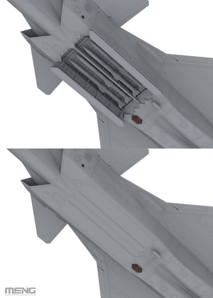 Meng 1/48 Chinese J-20 Stealth Fighter model kit LS-002, image 15