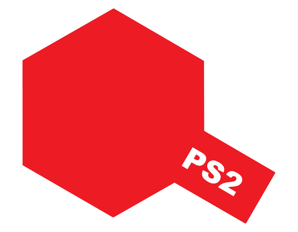 Tamiya PC Sprays - PS-2 Red - 86002