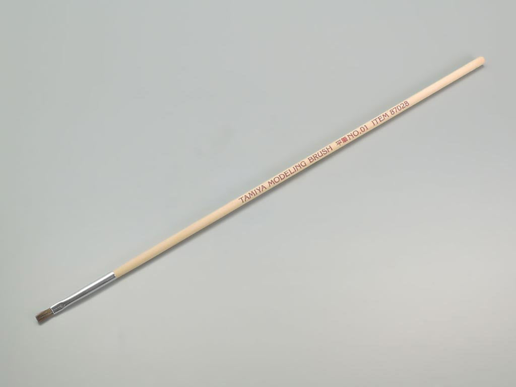 Tamiya Tools & Accessories - Flat Brush No.01  - 87028