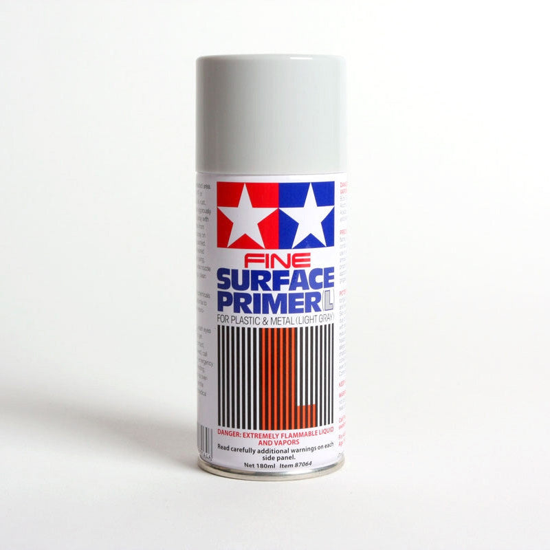 Tamiya TS Sprays - Fine Surface Primer L Grey - 87064