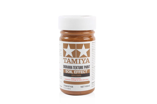 Tamiya Mini Acrylic - Texture Paint Soil Brown - 87108