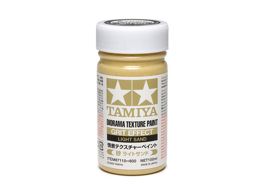 Tamiya Mini Acrylic - Texture Paint Grit Light Sand - 87110