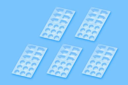 Tamiya Tools & Accessories - 15 Well Palette X 5 - 87125
