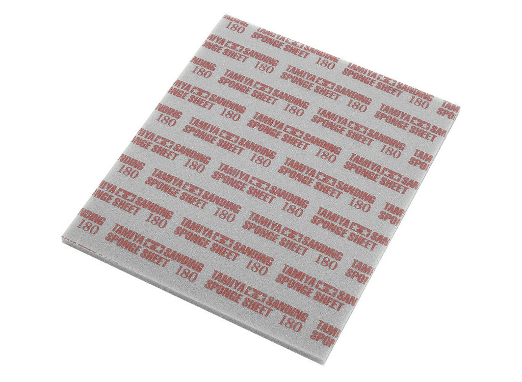 Tamiya - Sanding Sponge Sheet 180 Grit 87161