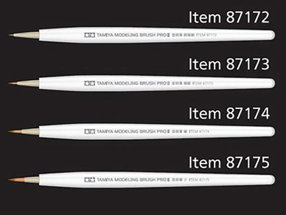 Tamiya Tools & Accessories - Pro II Pointed Brush X Fine - 87173