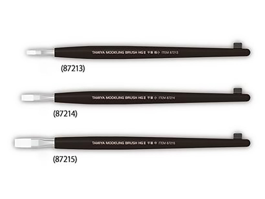Tamiya Tools & Accessories - HG II Flat Brush Small - 87214