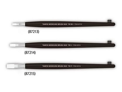 Tamiya Tools & Accessories - HG II Flat Brush Small - 87214