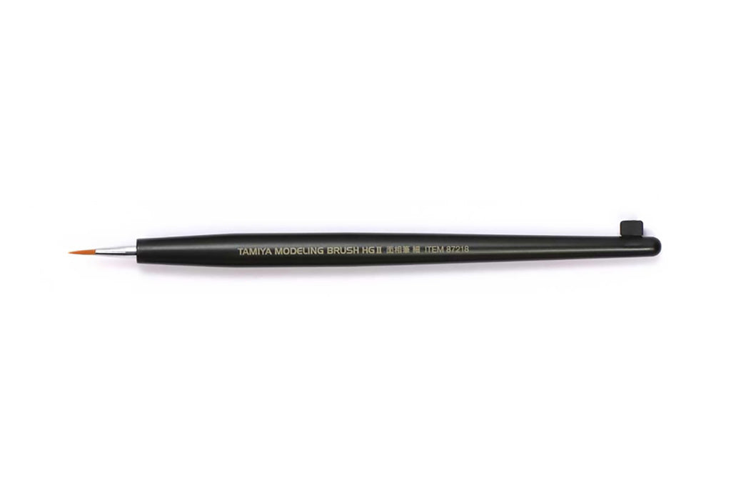 Tamiya Tools & Accessories - HG II Rounded flat Brush XS - 87223