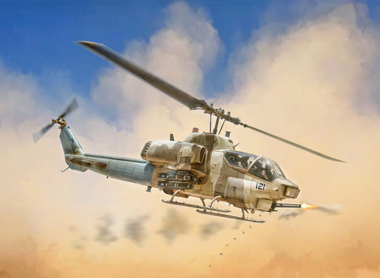 Italeri 1/72 Aircraft - Bell AH-1W SuperCobra Attack Helicopter - 90160 (PRE-ORDER)