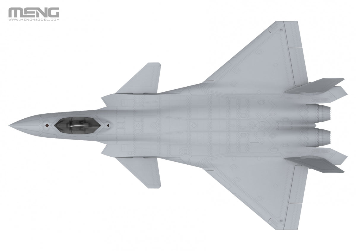 Meng 1/48 Chinese J-20 Stealth Fighter model kit LS-002, image 3